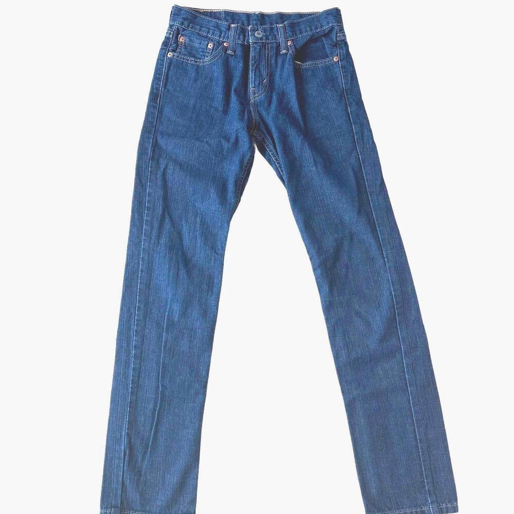 Levi's 511 Women's Classic Dark Wash Straight Leg Jeans - 28W 32L